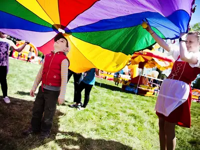 Animacja zabaw dla dzieci - Park Atrakcji Oktoberfest - Dmuchańce Wynajem