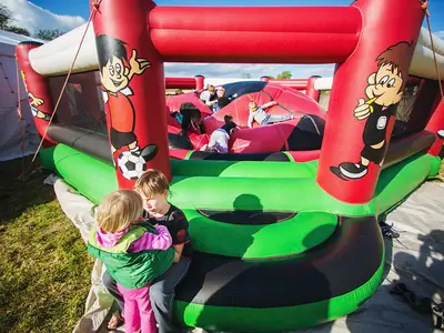 Miękka Góra Piłka Nożna - Park Atrakcji Mega Piłkarski - Dmuchańce Wynajem