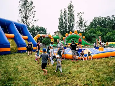 Miotła - Zestaw Wielkiej Rywalizacji - Dmuchańce Wynajem