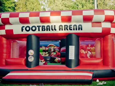 Plac zabaw Piłka Nożna - Park Atrakcji Mega Piłkarski - Dmuchańce Wynajem