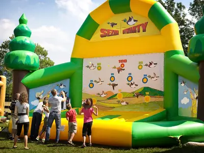 Polowanie na kaczki - Park Atrakcji Country Zagroda - Dmuchańce Wynajem
