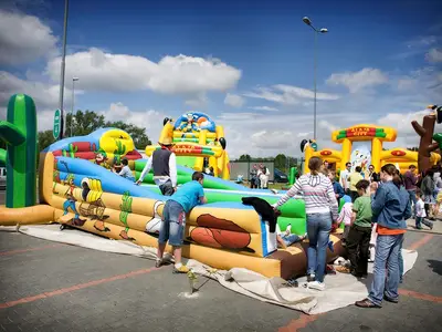 Sprężynująca Lina Alaja - Park Atrakcji Country Alaja - Dmuchańce Wynajem