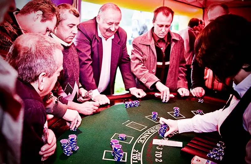 Stół do zabawy w black jack’a - Dmuchańce Wynajem