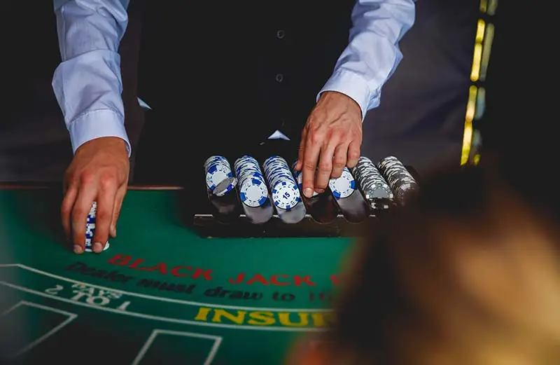Stół do zabawy w black jack’a - zdjęcie 4 - Dmuchańce Wynajem