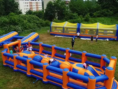 Tunel - Zestaw Wielkiej Rywalizacji - Dmuchańce Wynajem