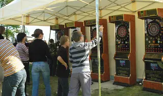Turniej darta na 3 tarczach - Dmuchańce Wynajem - Dodatkowa atrakcja na imprezy