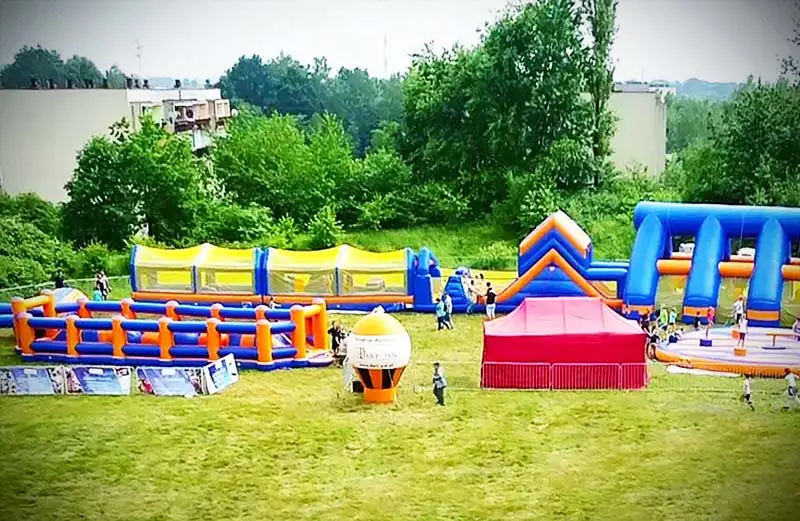 Zestaw Wielkiej Rywalizacji - Dmuchańce Wynajem